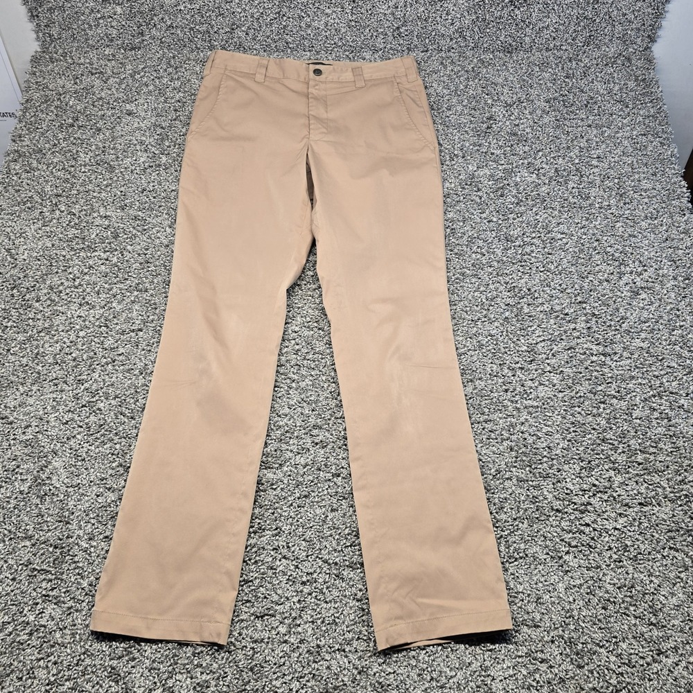 Bluffworks Tailord Fit Chino Pants Men Size 31x32 Brown